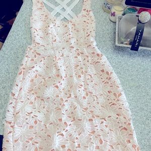 Backless Summer Embroidery Dress